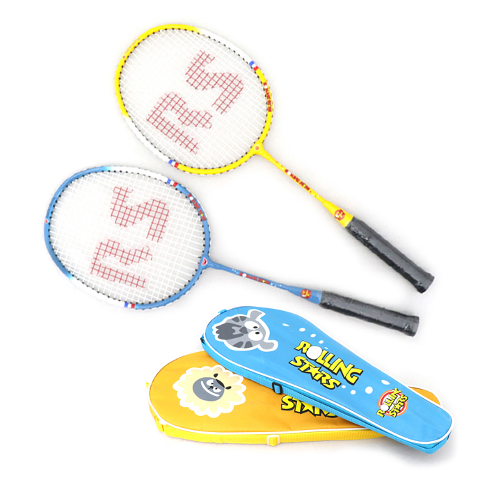 VESTA 롤링스타즈 키즈 배드민턴 라켓 2종 + 풀커버 케이스 15,980원