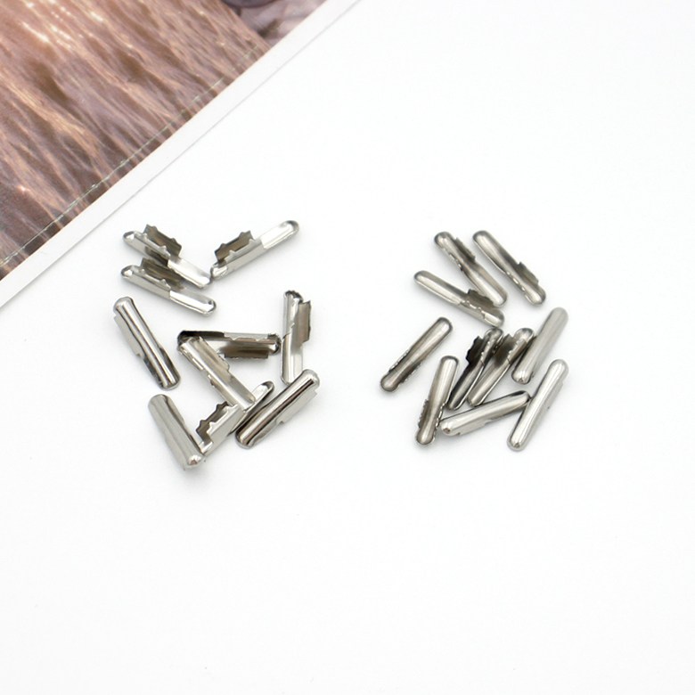 고무스트링철팁 스트링끝쇠 고무줄철팁 포장재료, 단일색상, 10개 480원