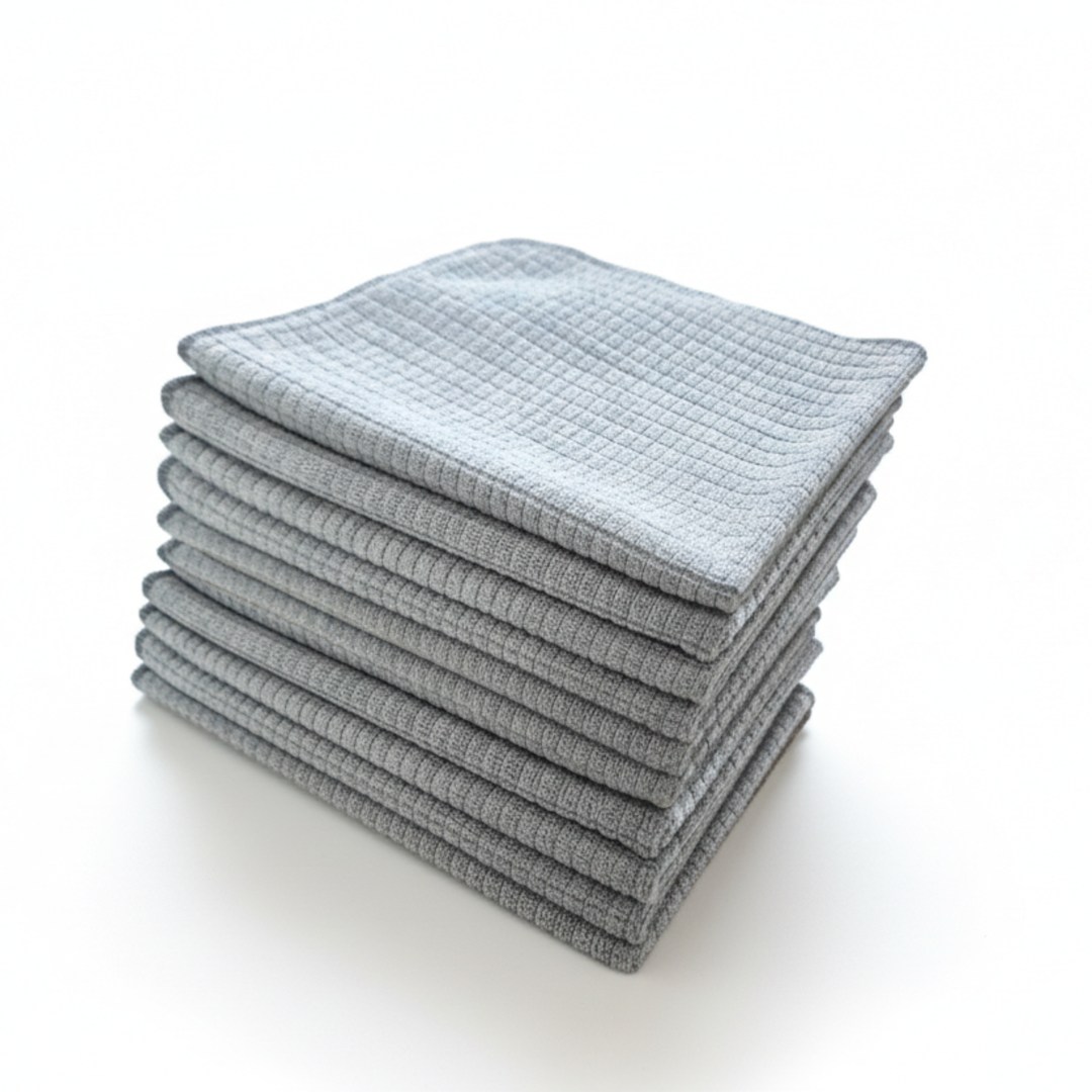 고중량 잔바둑 다용도행주(그레이) 빨아쓰는 극세사 주방 행주 손걸레, 1세트, 10매입 10,800원