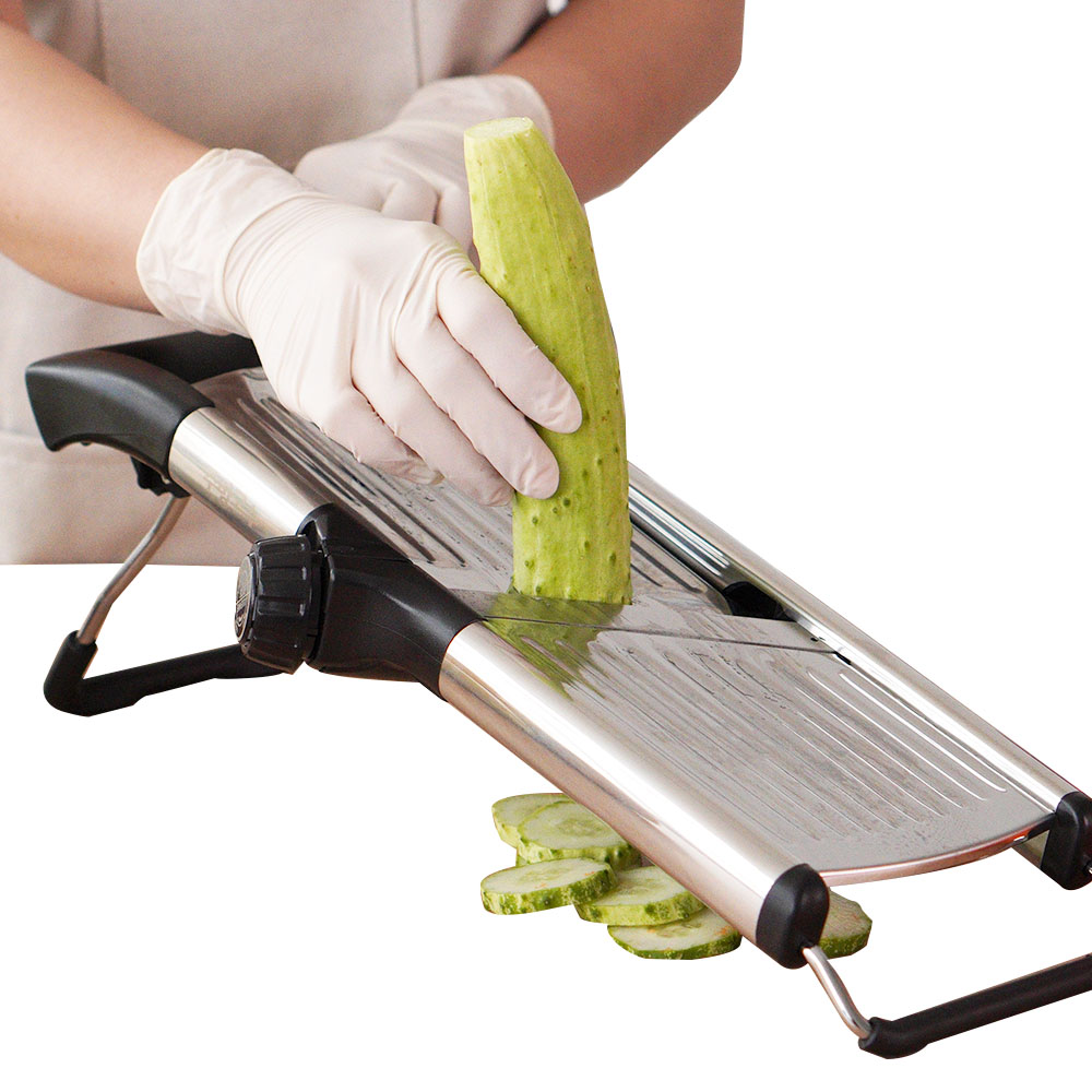 (당일발송) 주방고수 만도린 채칼 두께조절 슬라이서 미끄럼방지 손잡이, 1개, 단일색상 33,900원