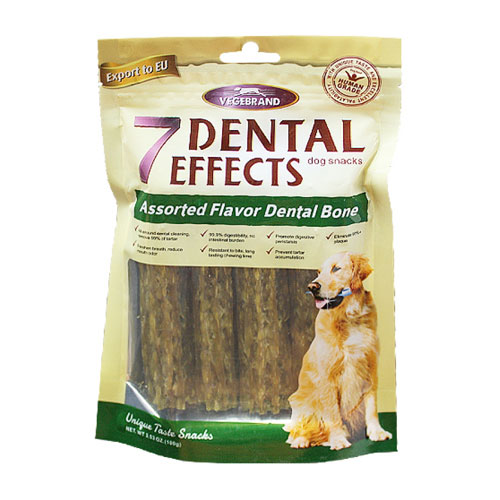 독 껌간식 - 베게브랜드 세븐데이즈 덴탈팝핀스틱 5p, 1개, 혼합맛(녹차/닭) 1,650원