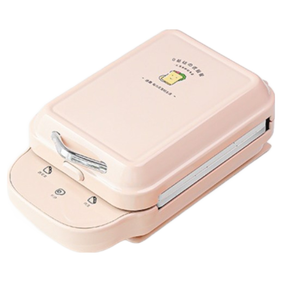 다기능 아침식사만들기 물결모양의 샌드위치 토스트기 캐릭터빵굽기 꽃모양 와플기계 세트, 도그우드 핑크 [샌드위치 + 케이크 + 와플] 126,000원