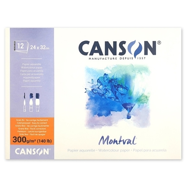 기타 [캔숀]몽발 수채스케치북 제본 CA807-319+300g 24x32 12매 1+1증정 15,050원