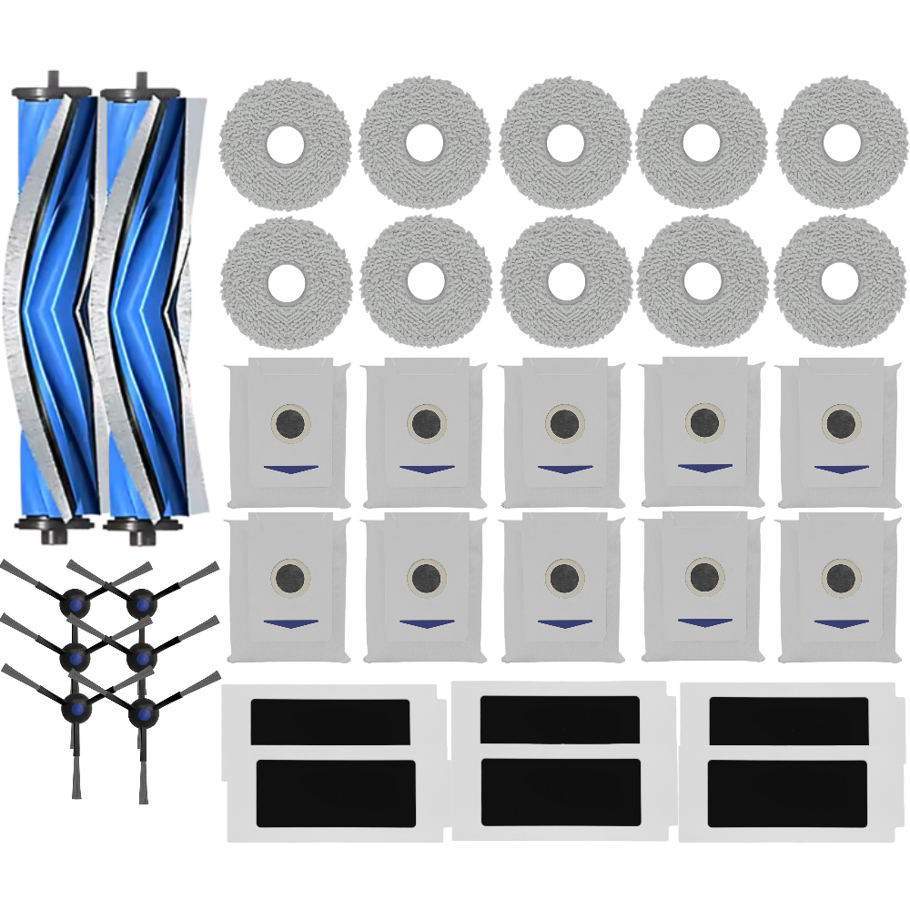 비브랜드 호환 에코백스 디봇 t30 프로 옴니 더스트백 소모품, 1개, 1년 풀패키지 35,880원