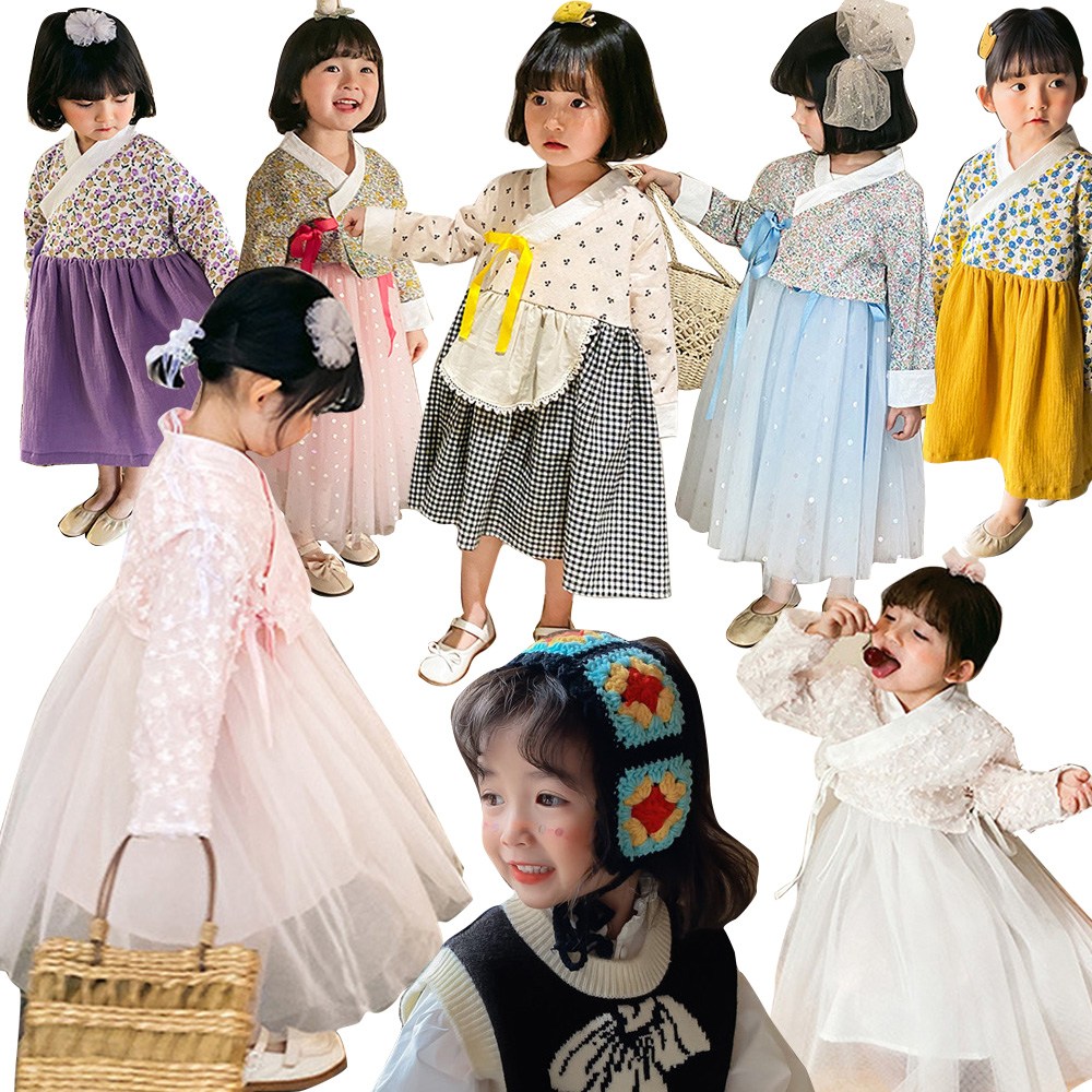 아기 유아 개량한복 설빔 추석빔 철릭 여자 여아 남자 아동 초등 계량 생활한복 원피스 35,900원