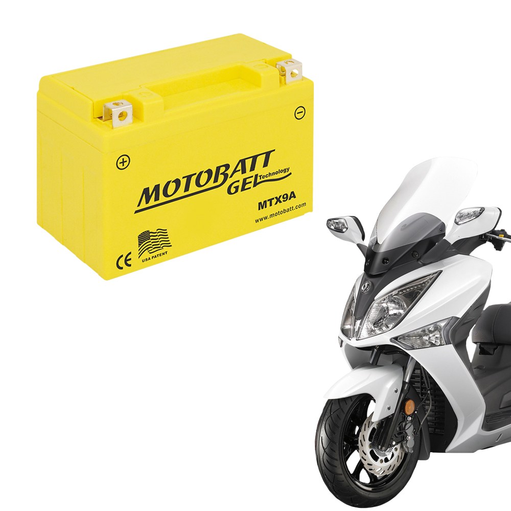 모토뱃젤 오토바이배터리 MTX9A 12V 9AH YTX9-BS 밧데리, 1개 62,340원