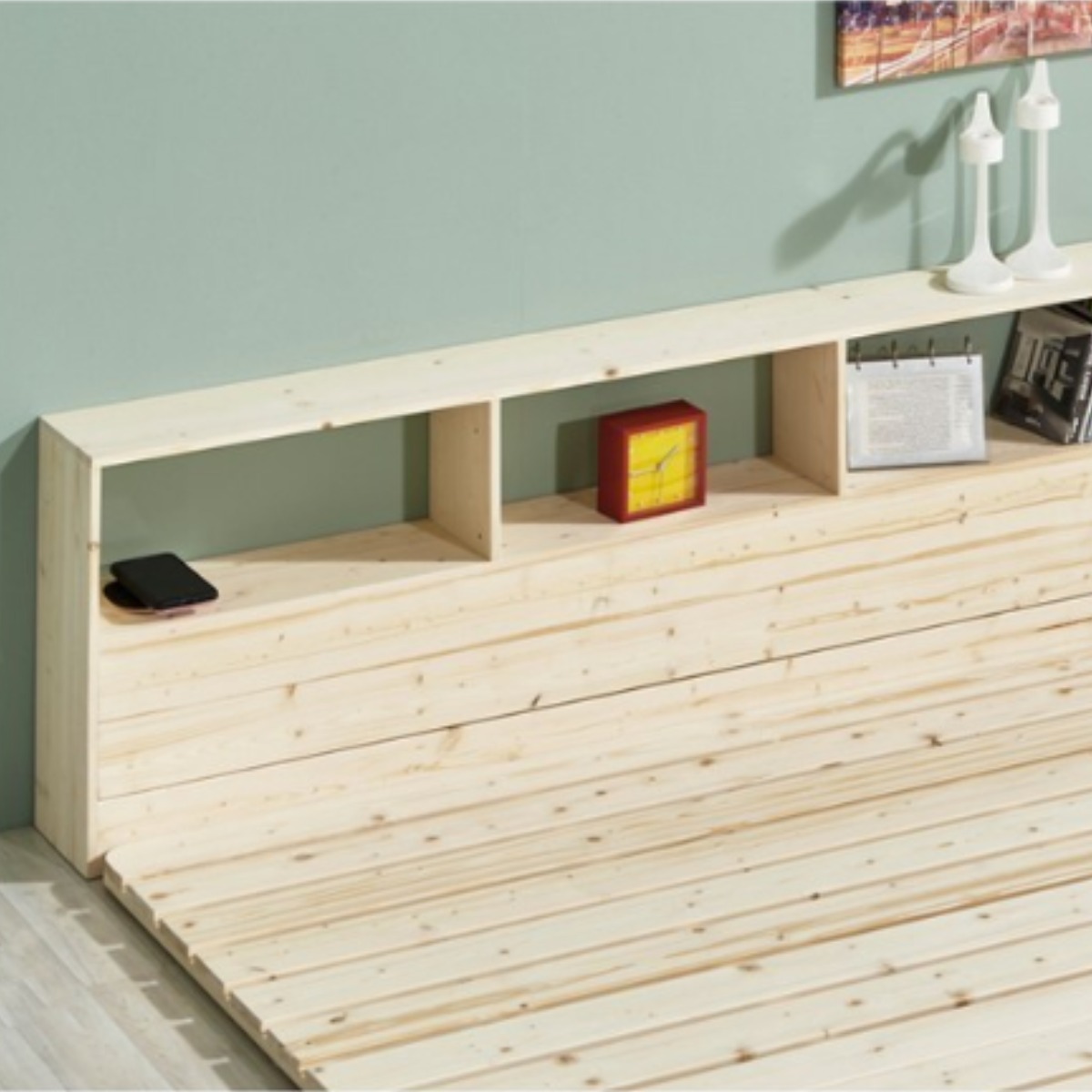 선물 원목 소나무 침대헤드(깔판제외) 88,500원