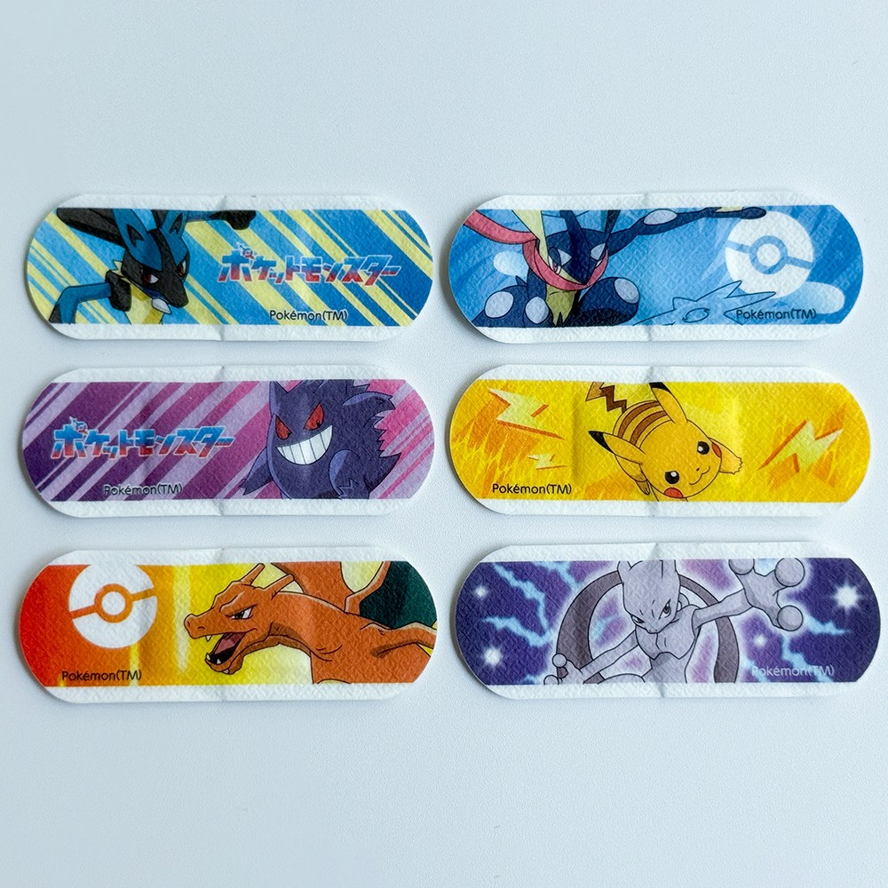 포켓몬 Pokemon 상처 보호 반창고 18매 니치반 케어리브 마음 치유 형아몬 밴드 1박스 18매, 1개, 18개입 8,900원