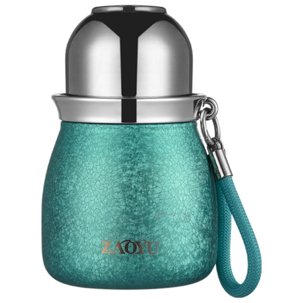 사이텅 복티타늄 보온컵 항균 신선도 유지 높은 용모치 이중 티타늄컵 380ml, 1개, 380ml, 그린 28,700원