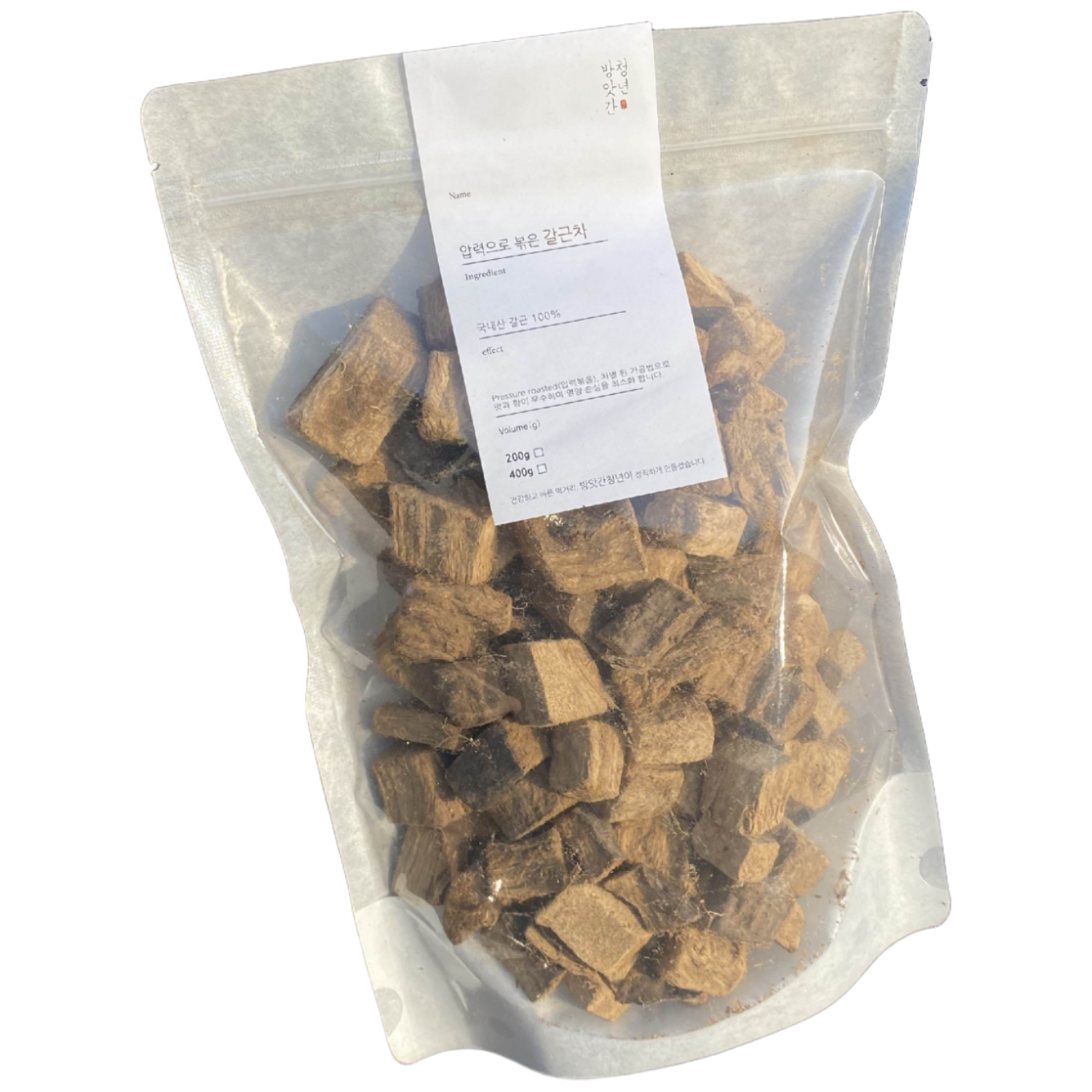 방앗간청년 압력으로 쪄서 볶은 갈근차 칡차, 200g, 1개 8,920원