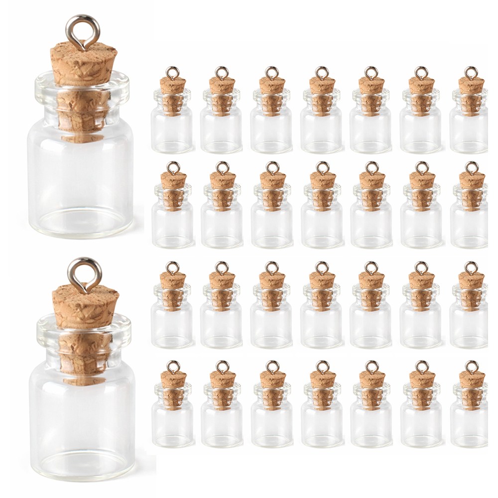 포포라운지 코르크 공병 미니 유리병 비즈 오일 마개 용기 16,500원