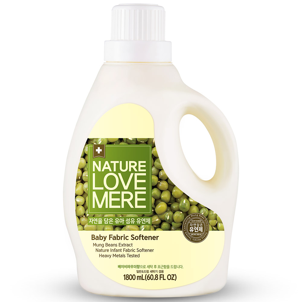 네이쳐러브메레 녹두 유아 섬유유연제 용기형, 1.8L, 1개 10,800원