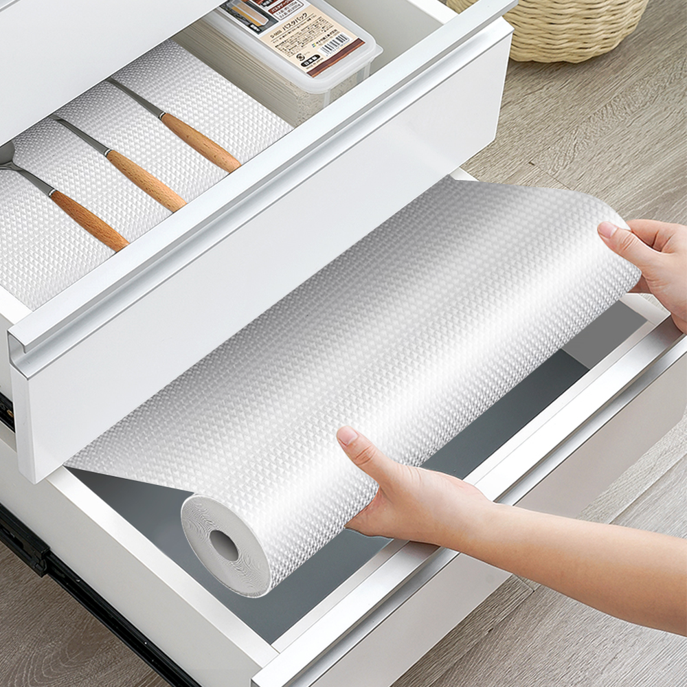 YOPENCE 다용도 EVA 주방 서랍매트 방수 논슬립 깔개, 1개, 투명 17,300원