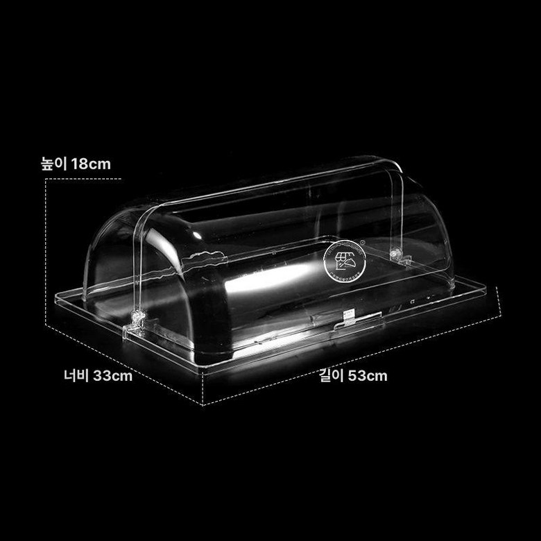 카페진열대 사각돔 쟁반 덮개 베이킹 트레이격 제빵 투명 38,400원