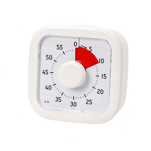 무소음 뽀모도로 타이머 쿠킹타이머, 1개, 화이트, 1개, 화이트 16,800원