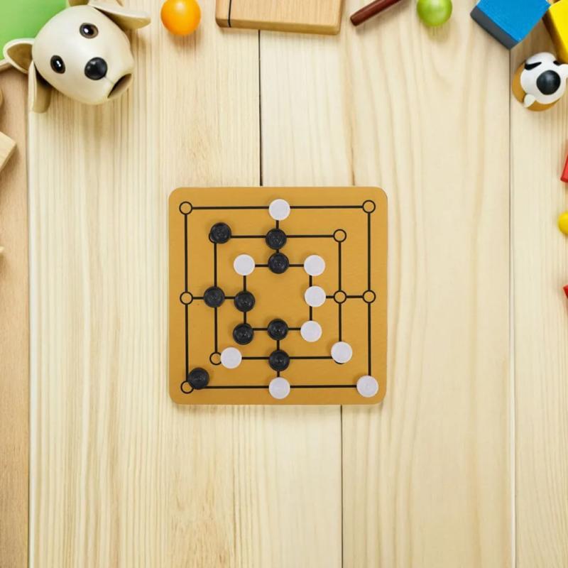 나인맨즈 모리스 전략 게임 휴대용 가족 모임 보드 두뇌 티저 여행용 체스 33,100원