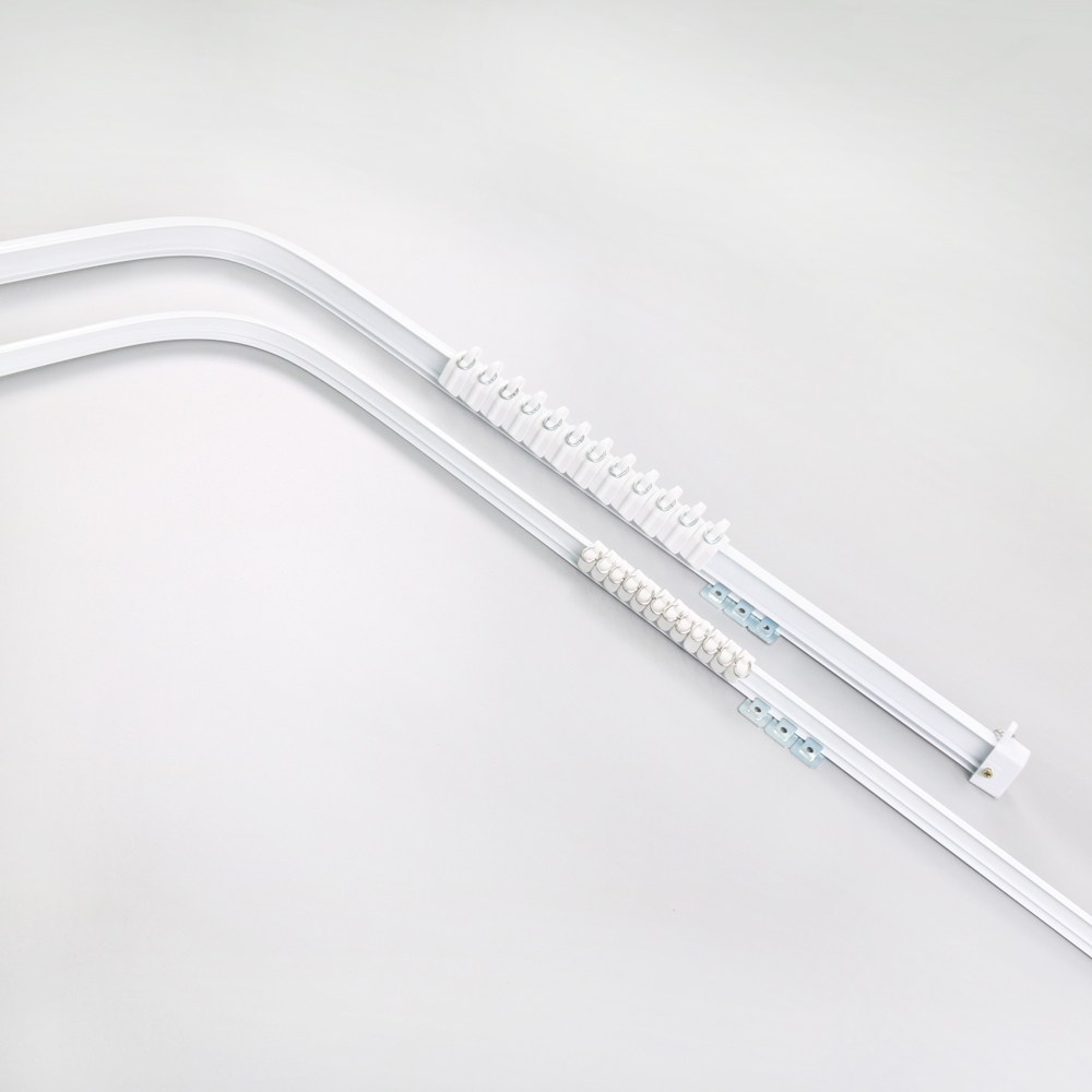 한국레일갤럭시 휘어지는 구부리는 라운드 곡선레일 커튼레일 병원 피팅룸 탈의실 샤워실 28,000원