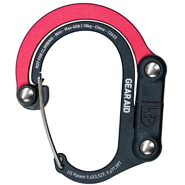 GEAR AID 기어에이트 히어로클립 HEROCLIP 360도 회전 후크 카라비너 캠핑 클립 수납 걸이 고리 포켓훅 24,900원