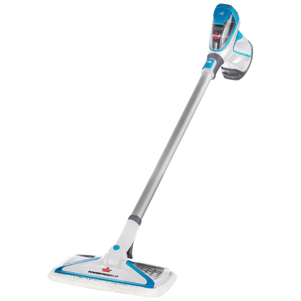 비쎌 슬림 스팀청소기 DAILY2 패키지 (화이트블루+정품걸레8P+거치대), 단품 308,000원