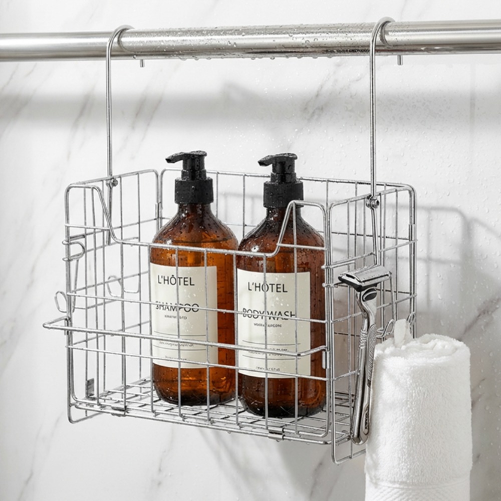solen 스테인리스 걸이형 욕실 수납바구니 27,700원