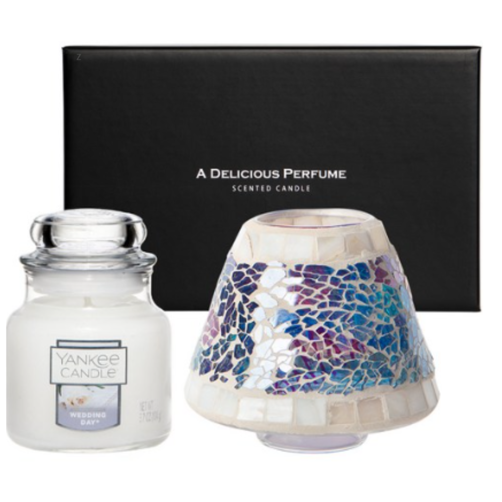 양키캔들 스몰자 향초 + 모자이크 자 쉐이드 선물세트 45,800원