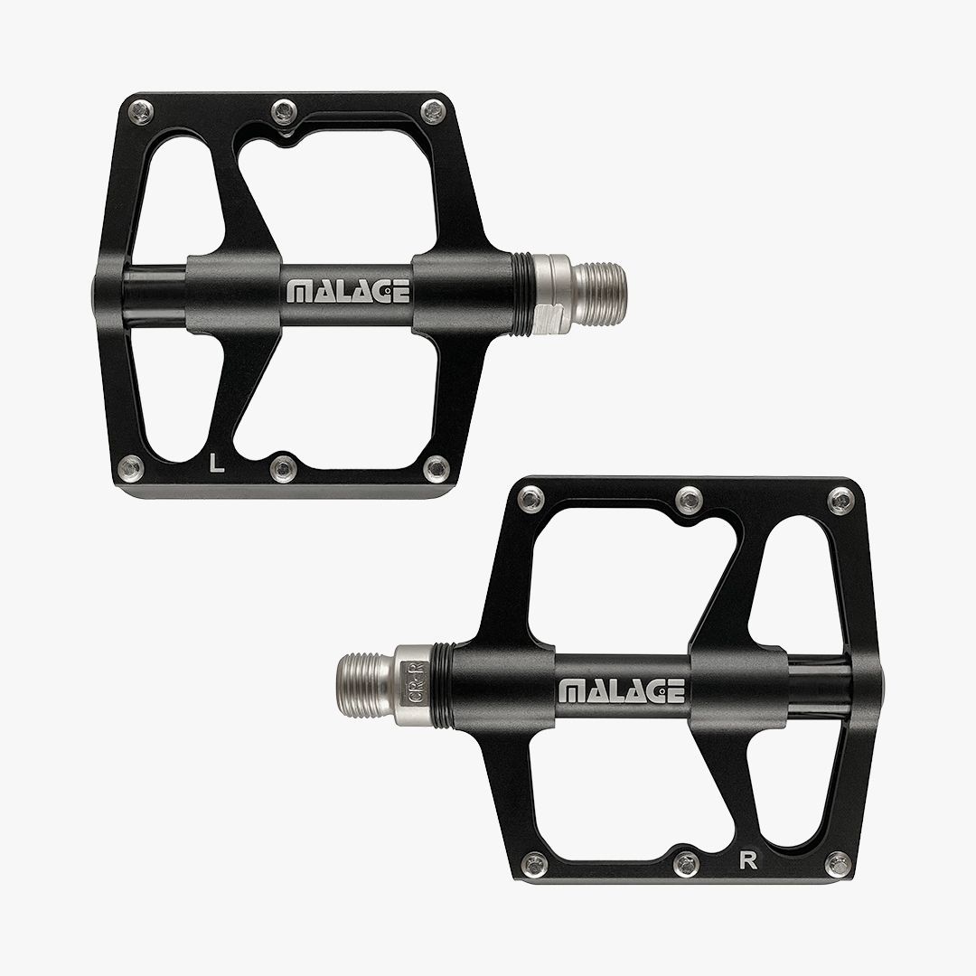 마라가 자전거 페달 로드 산악 MTB 알루미늄 CNC 초경량 3베어링 평페달 290g, 블랙(CK566), 1세트 40,000원