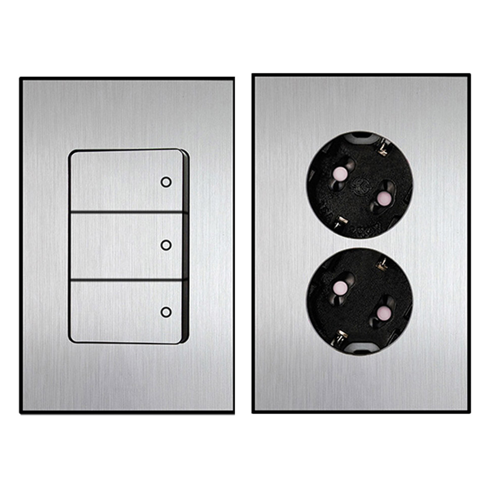 보에담 스위치 3구 1로 점프선 내장 + 매입 콘센트 2구 세트 16,500원