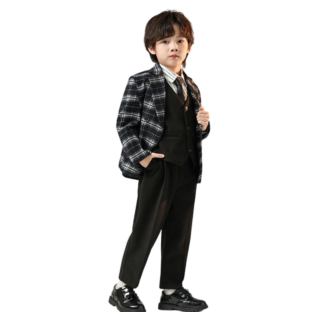 상상키즈 시그니처 체크 포멀 5피스 세트 64,880원
