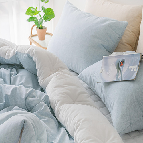 이불넷 내츄럴 극세사 차렵이불 + 베개 커버 2p 퀸 세트 31,780원