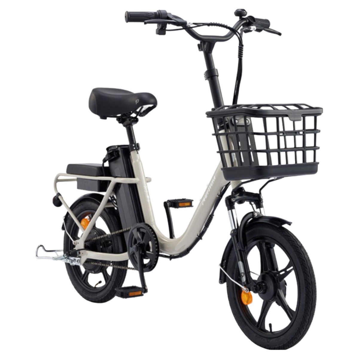 삼천리 2026 16 팬텀 어라운드 전기자전거 2인용 바구니 자전거 파스전용, 샌드 베이지, 스틸 770,000원