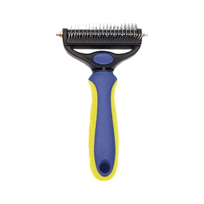 메일켓 반려동물 2in1 촘촘한 빗살 뭉친털 제거 브러쉬, 소형, 1개 9,900원