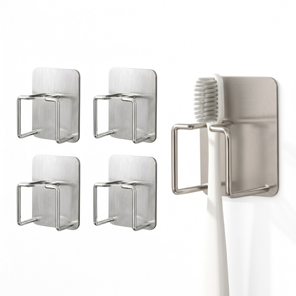 에버리즈 부착식 스텐 무타공걸이 욕실 칫솔 거치대 5,880원