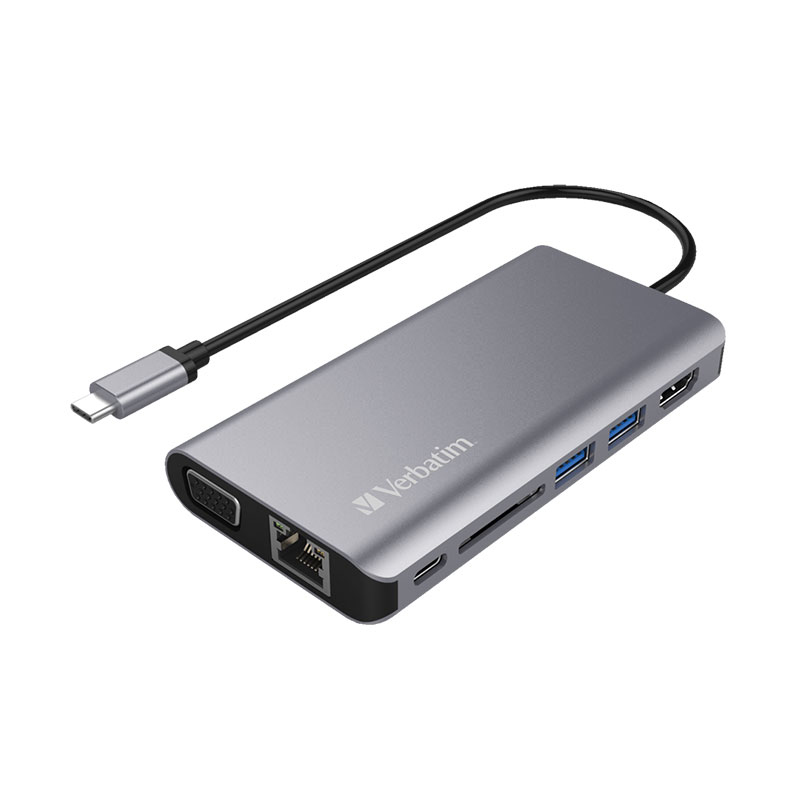 버바팀 타입C 8in1 HDMI VGA USB3.0 RJ45 멀티허브 고속충전 리더기 66148 76,500원
