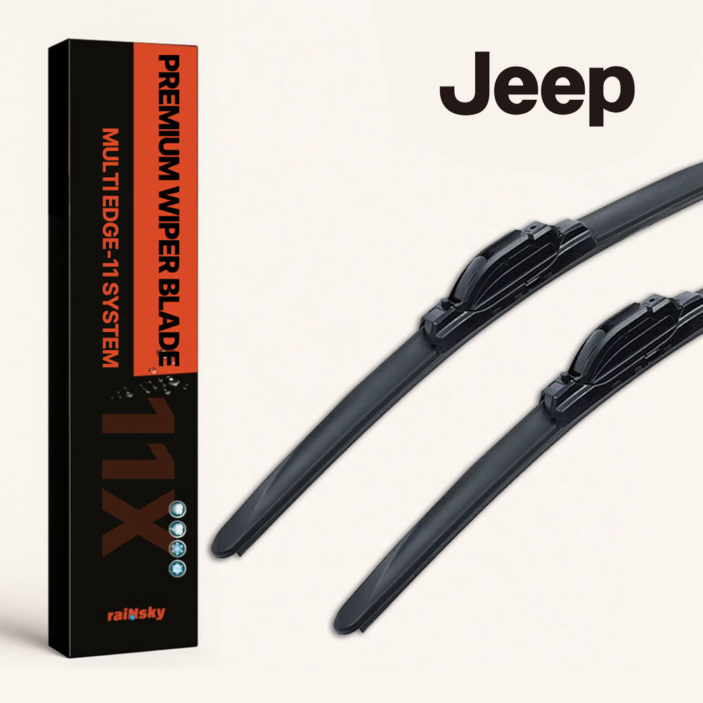 레인스카이 11X 지프[호환] 실리콘 와이퍼 발수코팅, 컴패스 (06~16년) 550+500 25,000원