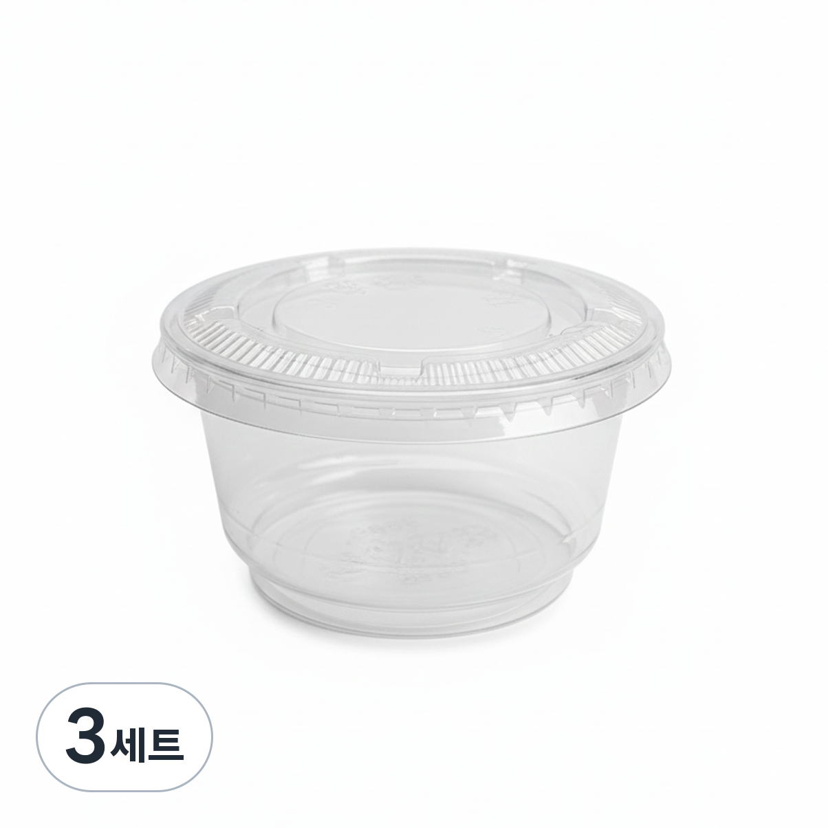 키친코디 컵과일용기 7oz 평뚜껑 92파이 일회용 투명 샐러드 떡포장 용기, 3세트, 100개 32,500원
