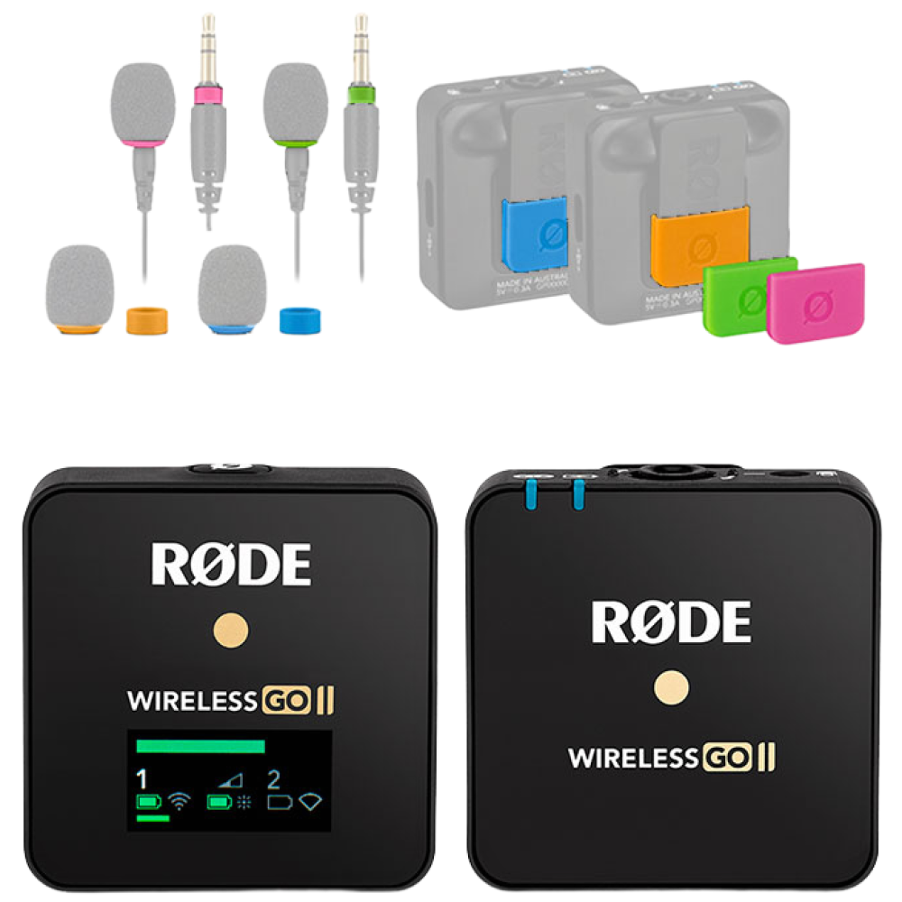 [정품] 로데 와이어리스고2 싱글 무선 마이크 RODE Wireless GO2 Single + RODE COLORS2 무선마이크 패키지 371,000원