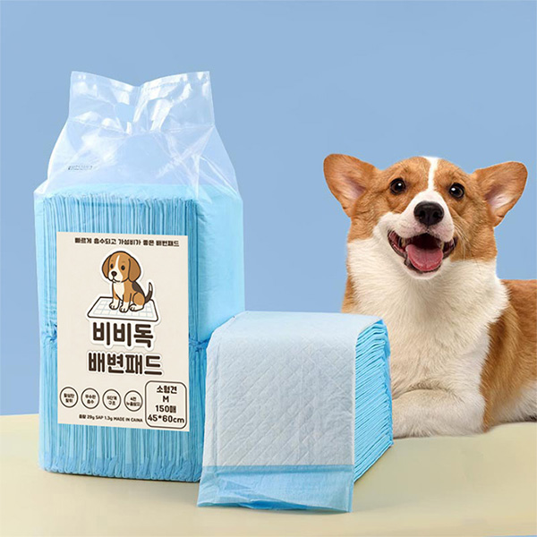 비비독 배변패드 보급형(100매) 애견 배변패드 강아지패드 애견패드 소형견 중대형견, 비비독배변패드-S(보급형)100매 6,900원