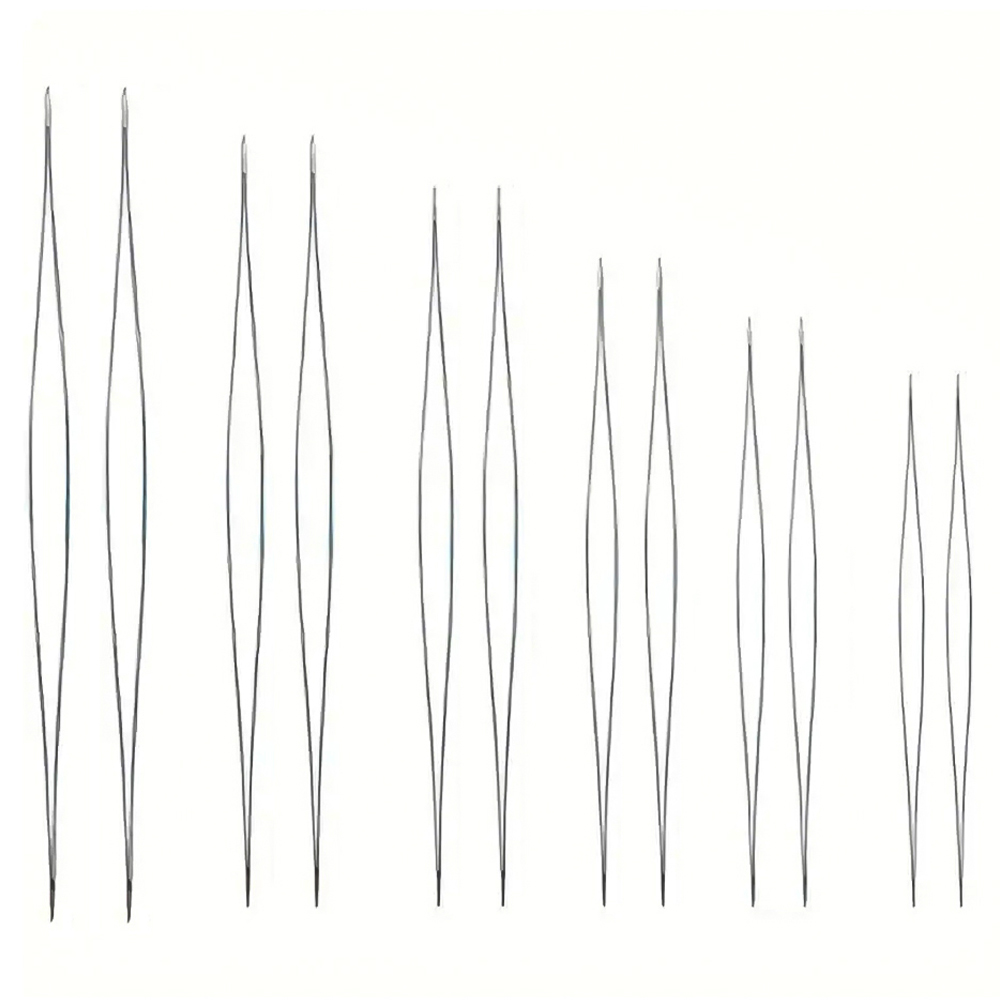 코히모 비즈 공예용 배바늘 6종 x 2p 세트 5W0630, 1세트 8,800원