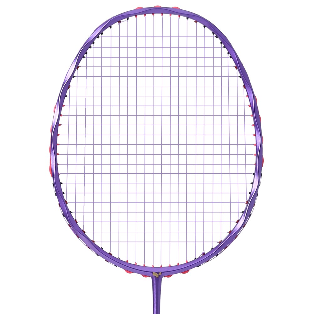 YODIMAN 웨이브형 배드민턴 라켓 풀 카본 초경량, 1개, 퍼플 69,800원
