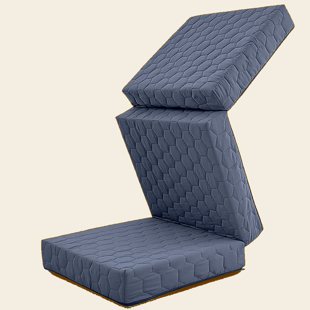 수면공학소 접이식매트리스 허리에좋은 탄탄한 단단한 3단 바닥 토퍼 수면 매트 71,840원