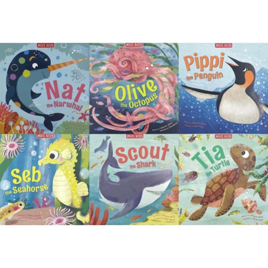 자존감향상 자기탐색 영어동화책 Stories from the Sea (6권세트) 바다 생물 그림책 유아 초등 원서 47,700원