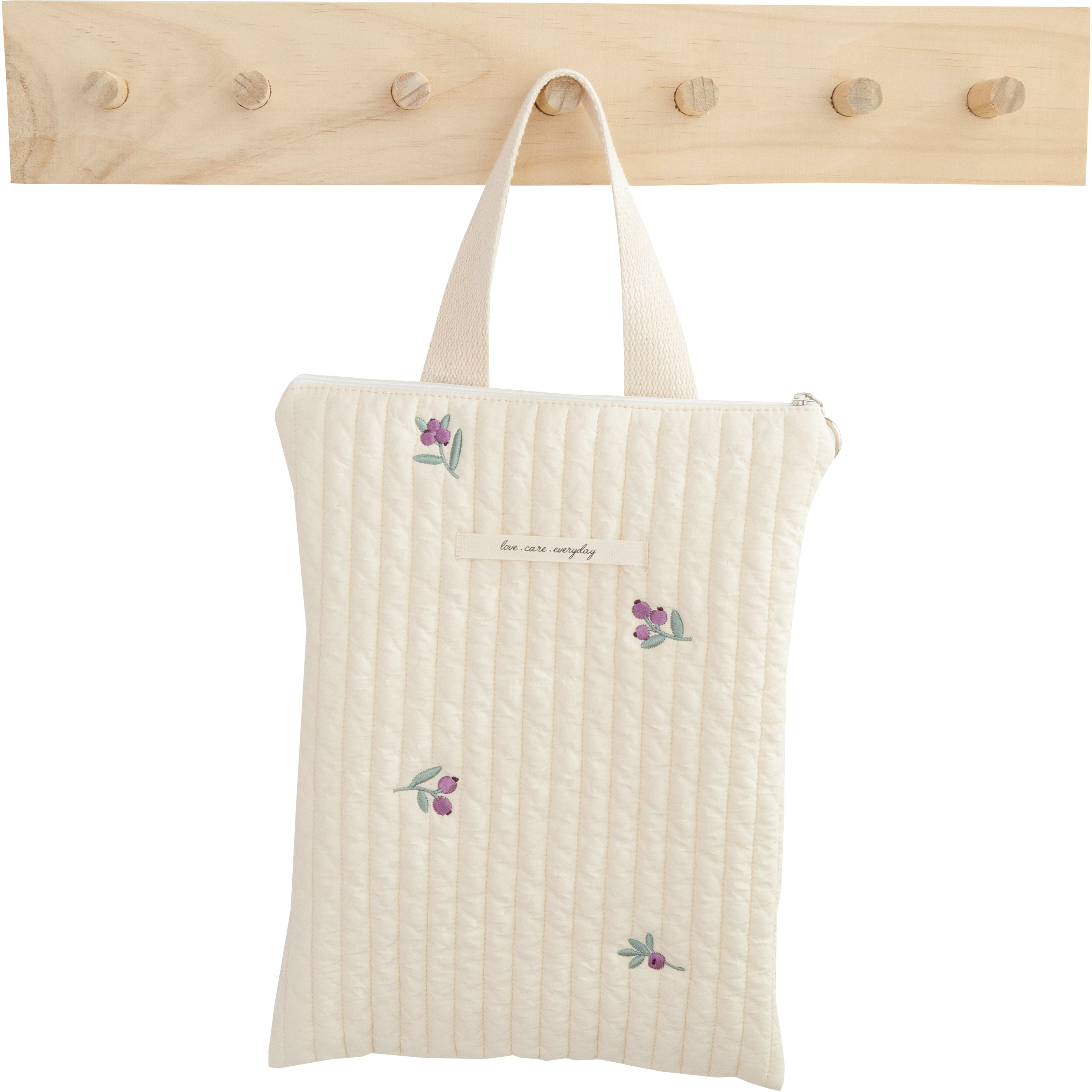 마롤로뜨 100수 순면 누빔 손잡이 파우치 18,200원