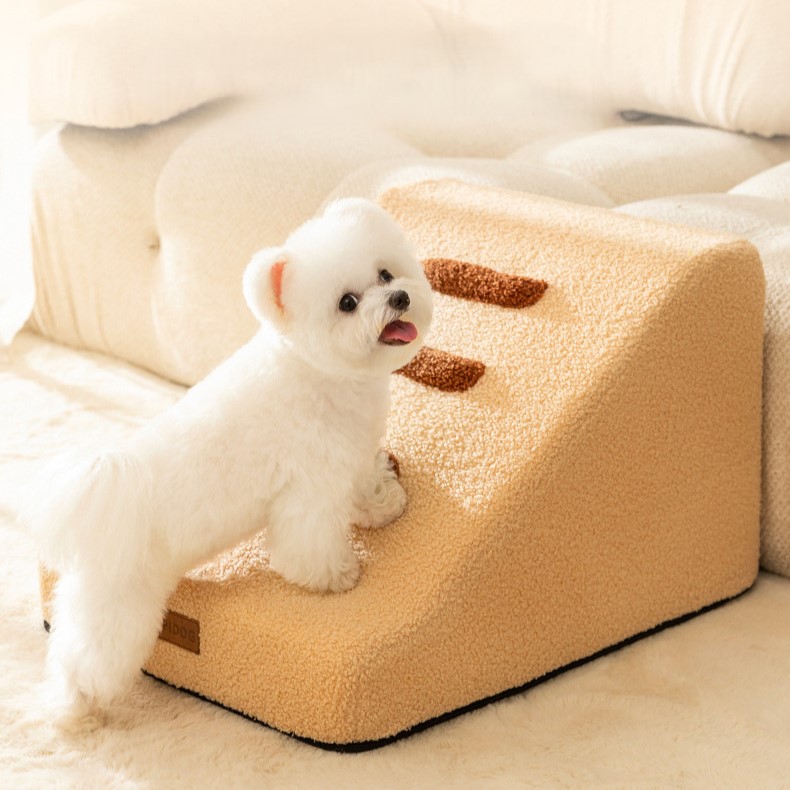 LA DERIVE 강아지 계단 미끄럼 방지 슬개골 보호 스펀지 계단 3단계 28,480원