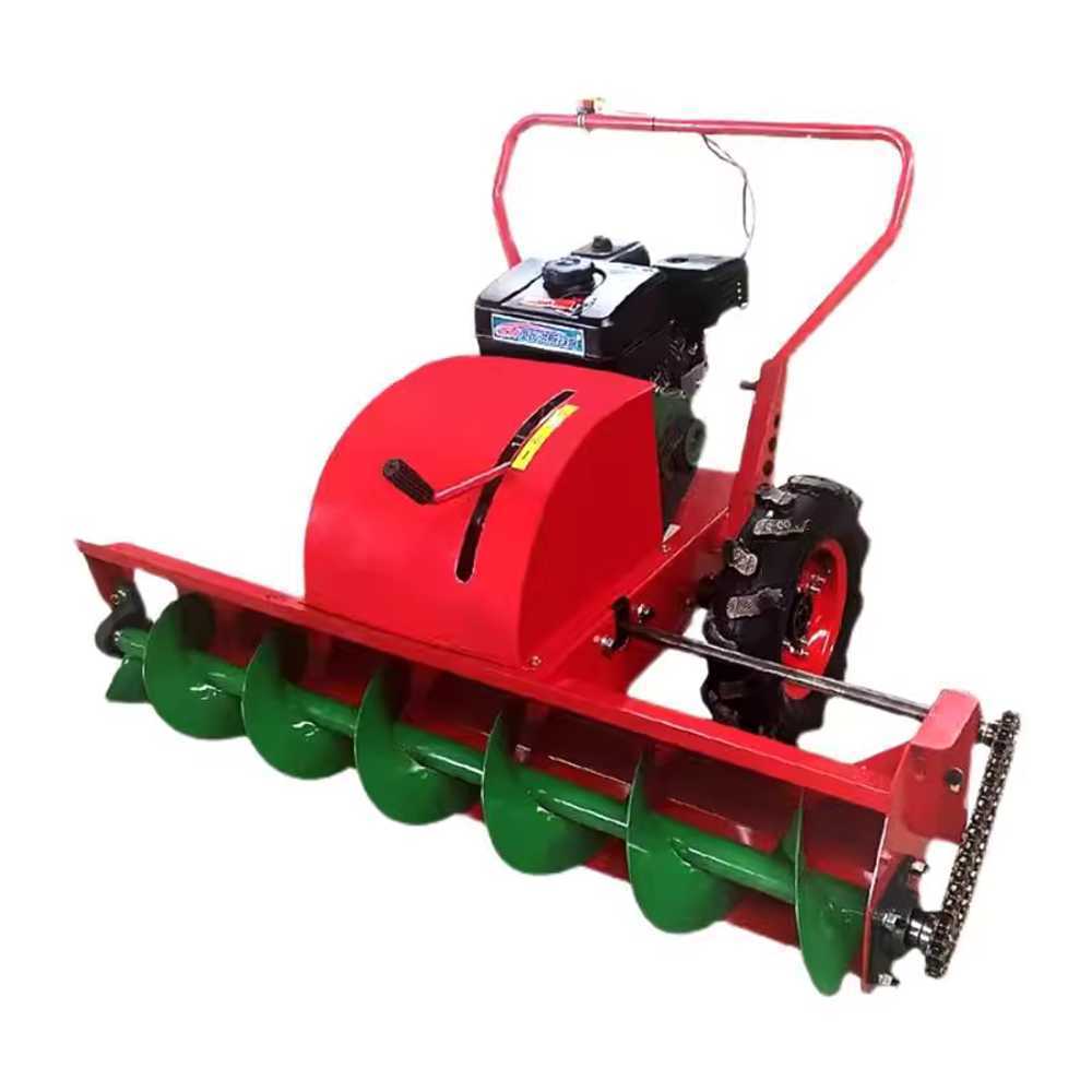 눈삽 이동식 바퀴 바퀴달린 달린 제설 제설용 넉가래 눈밀대, 1개, 200형 제설기(수동 시동) 1,229,000원