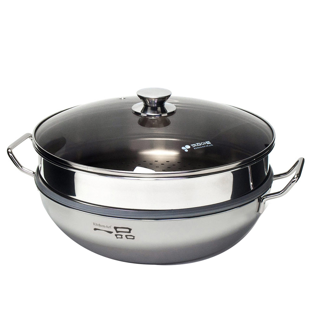 키친아트 일품 2단 찜냄비 39,100원