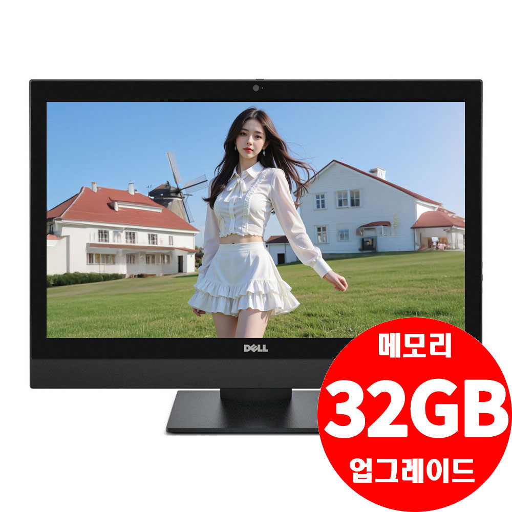 DELL 옵티플렉스 7450 i7-7700 32G SSD 512G HD630 윈11Pro 24형 FHD 올인원 PC HDMI,DP 지원 627,000원