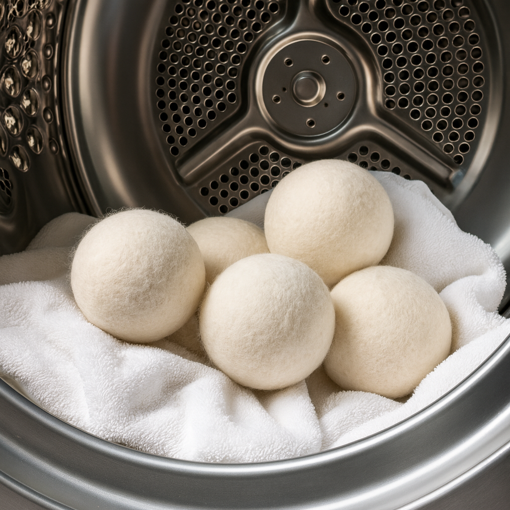 건조기볼 양모볼 울 6개입 전용파우치 포함 15,400원