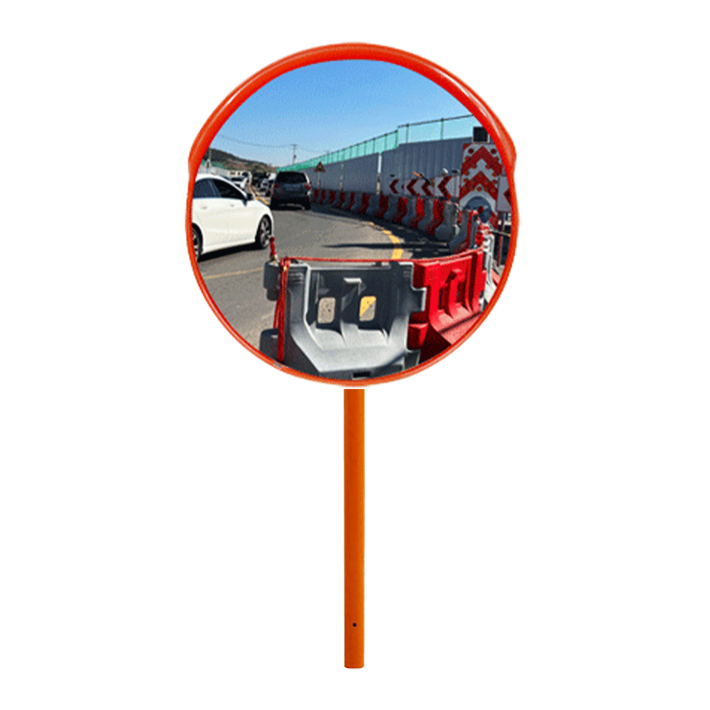 신도 PC반사경 B타입 국산 도로반사경 사각지대거울 볼록거울, 매립지주포함, 1개 117,500원