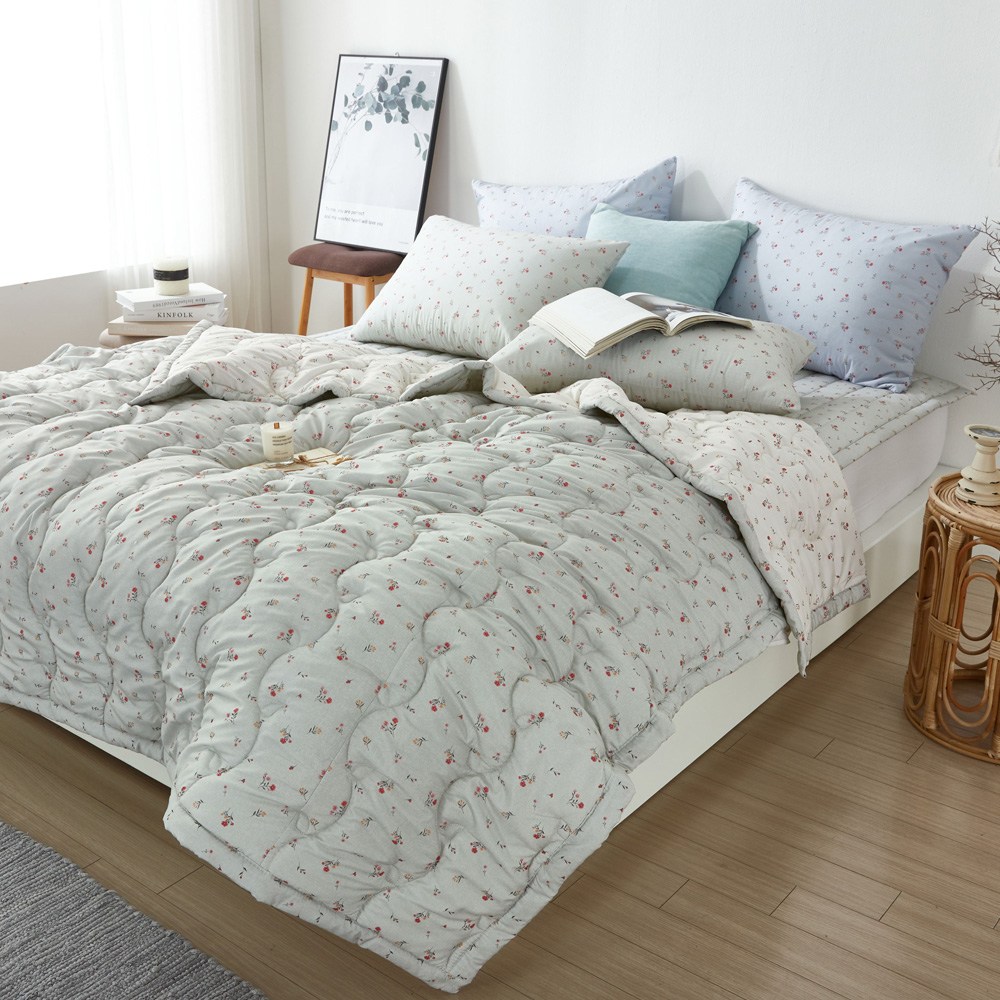 마샤홈 사계절 먼지없는 차렵이불 패드 베개커버 침구 세트 SS Q 69,900원