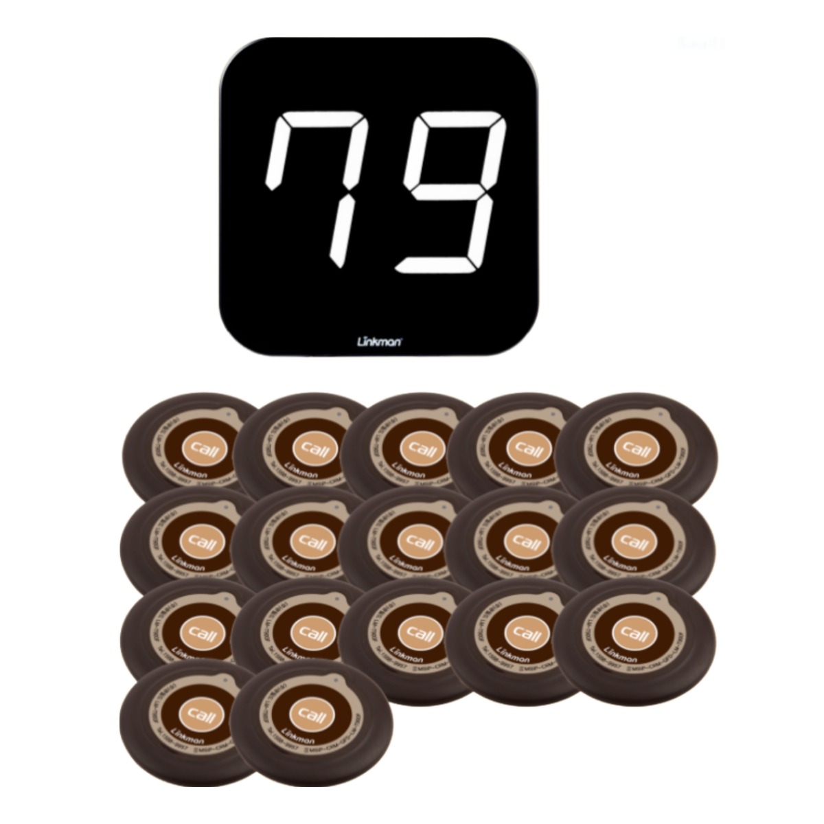 링크맨 수신기 1개 + 무선 호출벨 167,100원